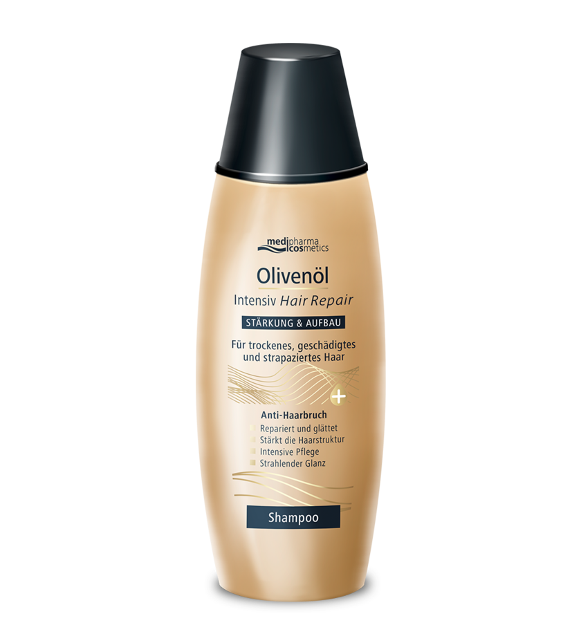 Medipharma Cosmetics Olivenöl Intensiv Hair Repair Shampoo, 200 ml Shampoo